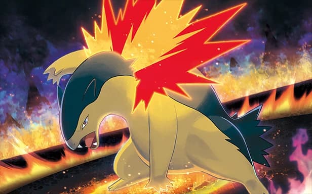 Typhlosion full art (Pokémon TCG Pocket)