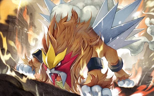 Entei full art (Pokémon TCG Pocket)