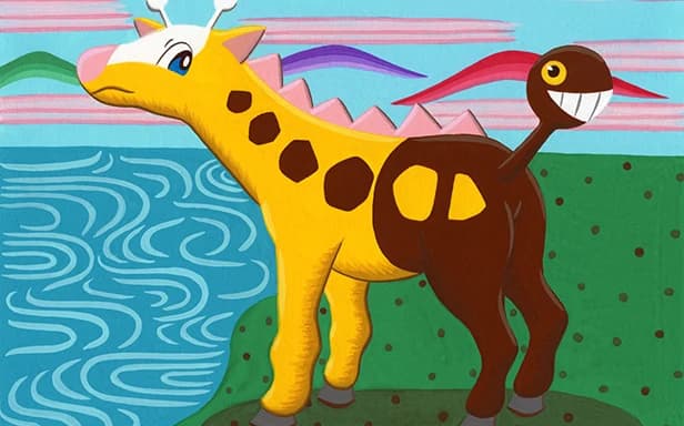 Girafarig full art (Pokémon TCG Pocket)