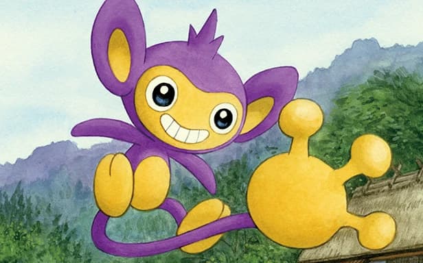 Aipom full art (Pokémon TCG Pocket)