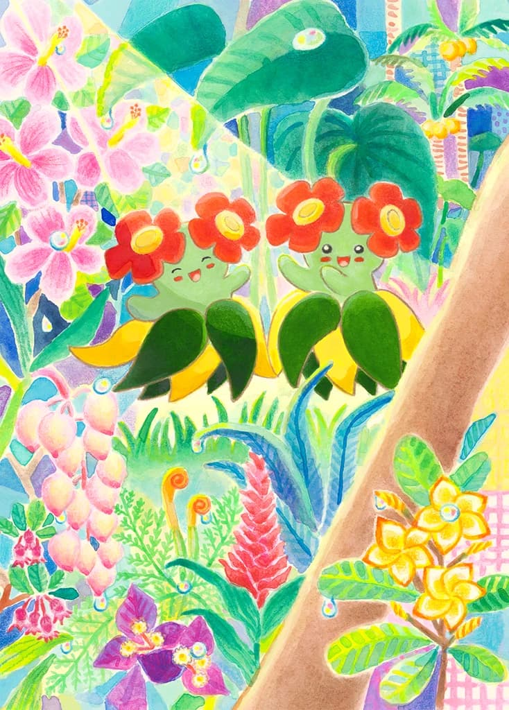 Bellossom full art (Pokémon TCG Pocket)