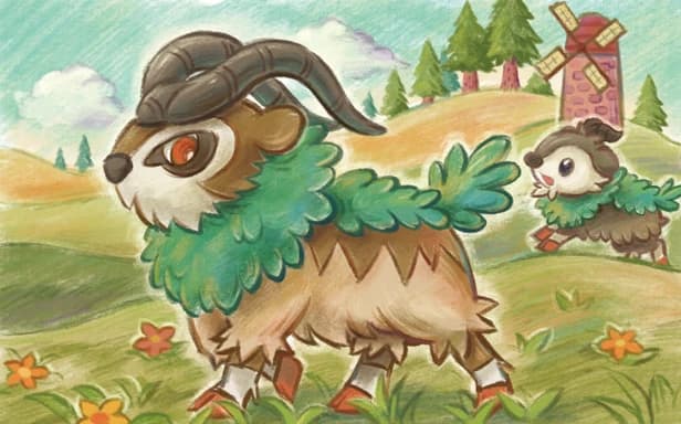 Gogoat full art (Pokémon TCG Pocket)