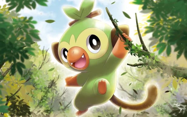 Grookey full art (Pokémon TCG Pocket)