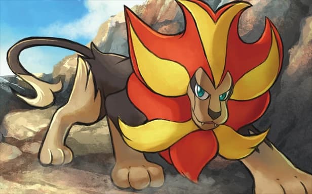 Pyroar full art (Pokémon TCG Pocket)