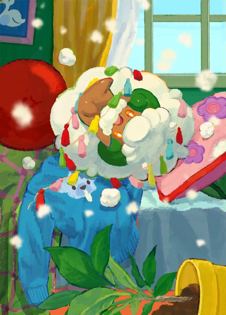 Whimsicott ex full art (Pokémon TCG Pocket)