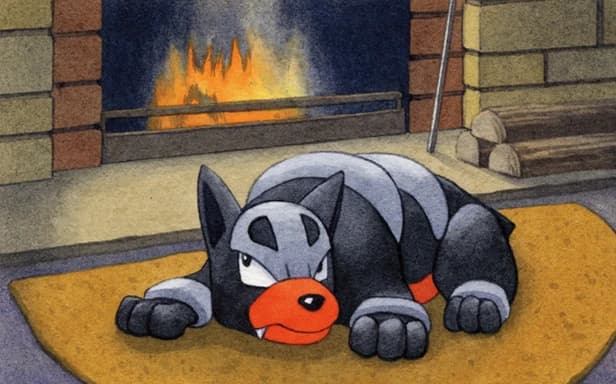 Houndour full art (Pokémon TCG Pocket)