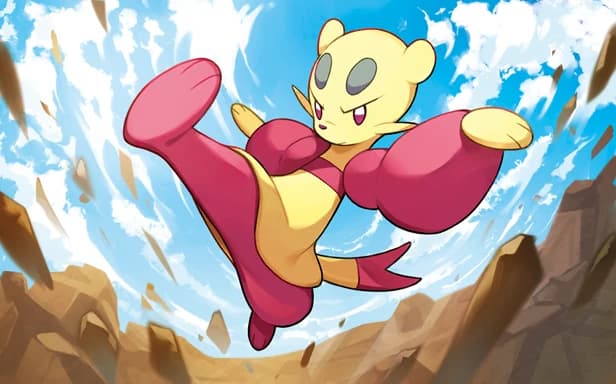 Mienfoo full art (Pokémon TCG Pocket)