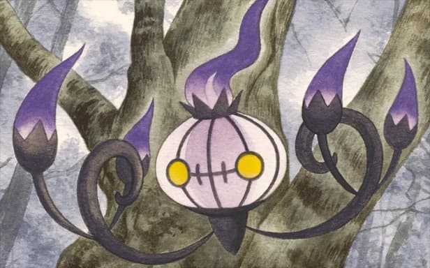 Chandelure full art (Pokémon TCG Pocket)