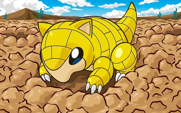 Sandshrew full art (Pokémon TCG Pocket)