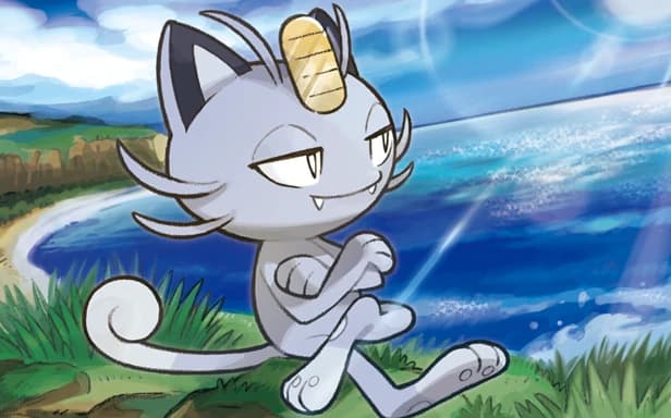 Meowth de Alola full art (Pokémon TCG Pocket)