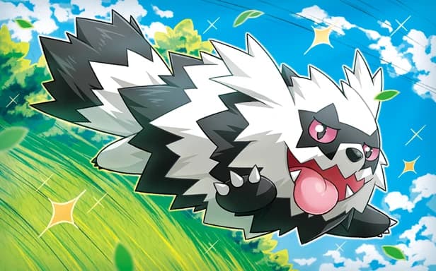 Zigzagoon de Galar full art (Pokémon TCG Pocket)