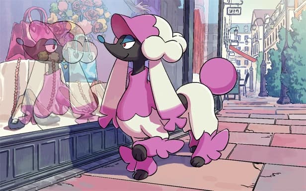 Furfrou full art (Pokémon TCG Pocket)