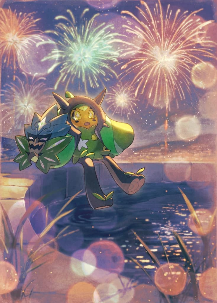 Ogerpon Máscara Verdeazulada ex full art (Pokémon TCG Pocket)
