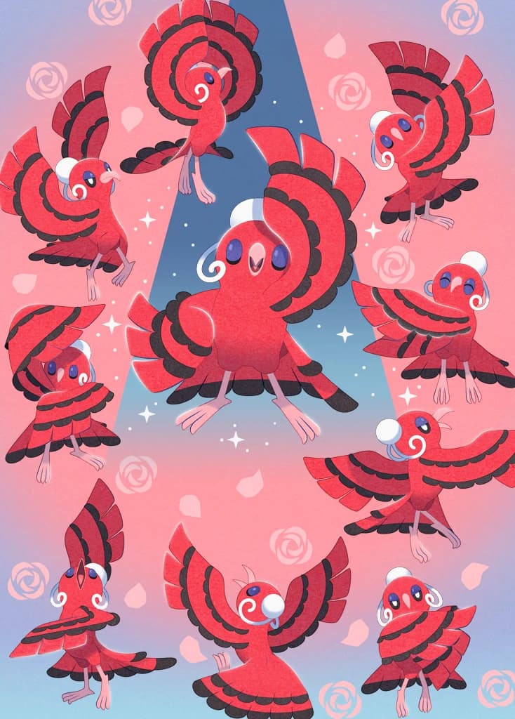 Oricorio full art (Pokémon TCG Pocket)