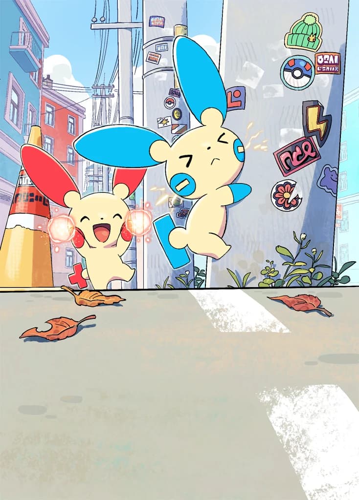 Minun full art (Pokémon TCG Pocket)