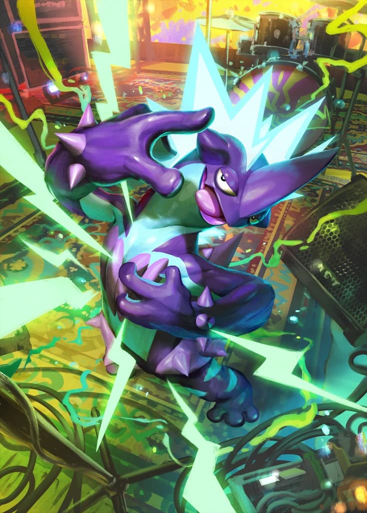 Toxtricity ex full art (Pokémon TCG Pocket)