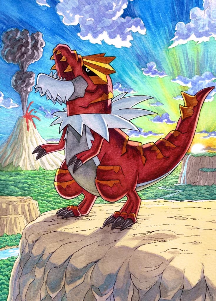 Tyrantrum full art (Pokémon TCG Pocket)