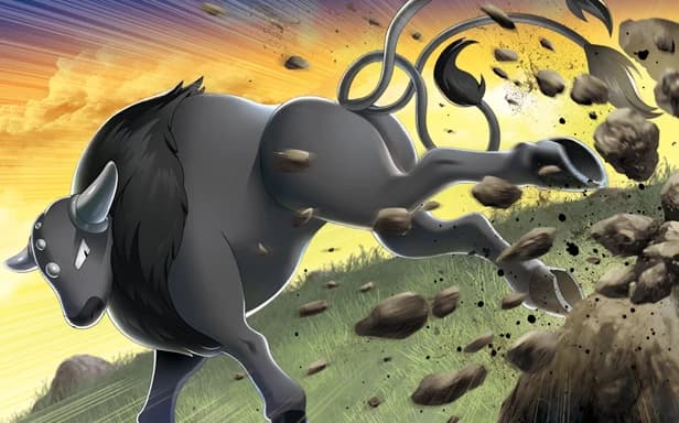 Paldean Tauros full art (Pokémon TCG Pocket)