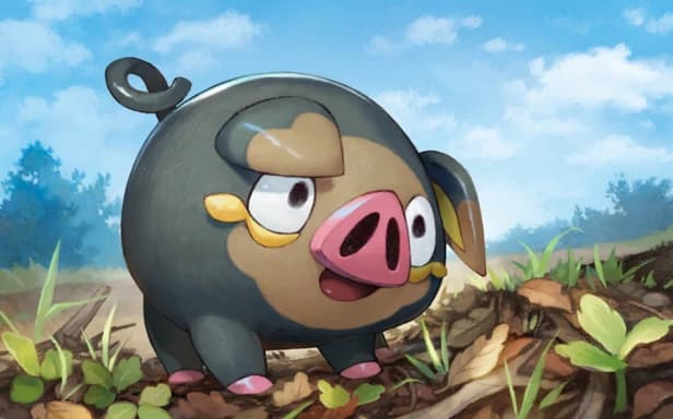 Lechonk full art (Pokémon TCG Pocket)
