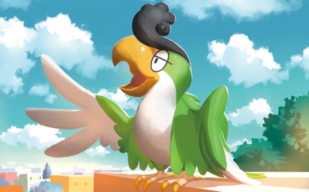Squawkabilly full art (Pokémon TCG Pocket)