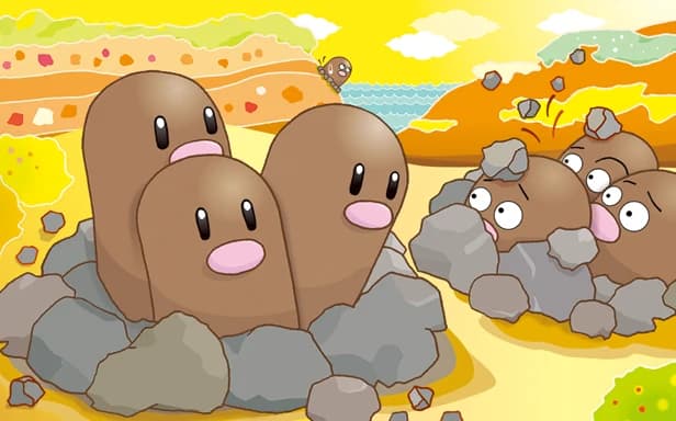 Dugtrio full art (Pokémon TCG Pocket)