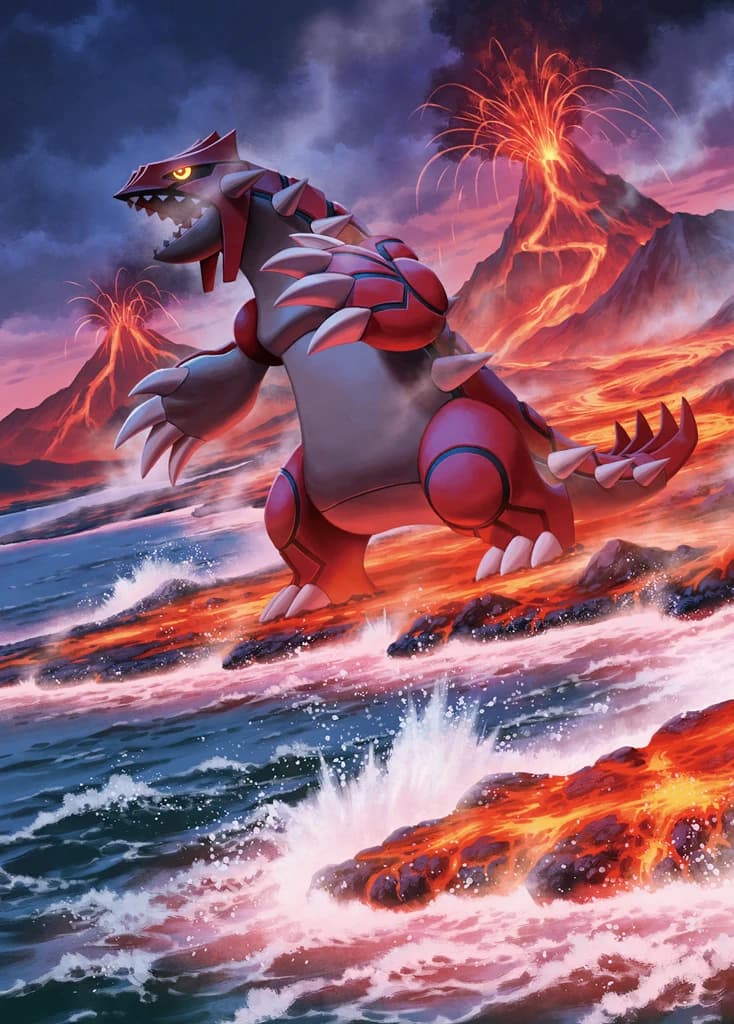 Groudon full art (Pokémon TCG Pocket)