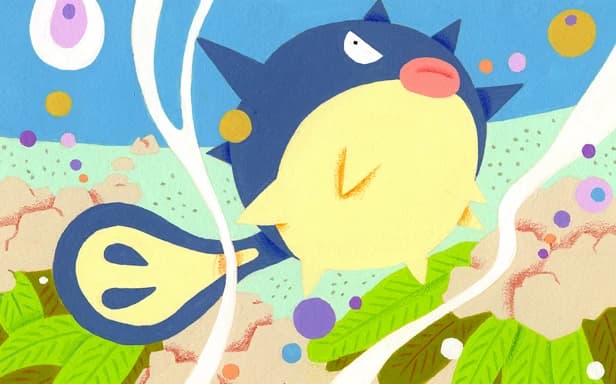 Qwilfish full art (Pokémon TCG Pocket)
