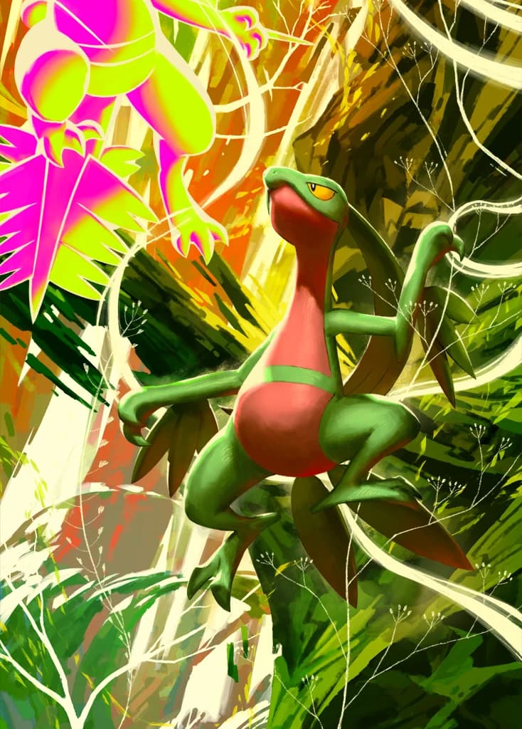 Grovyle full art (Pokémon TCG Pocket)