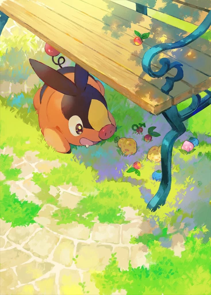 Tepig full art (Pokémon TCG Pocket)