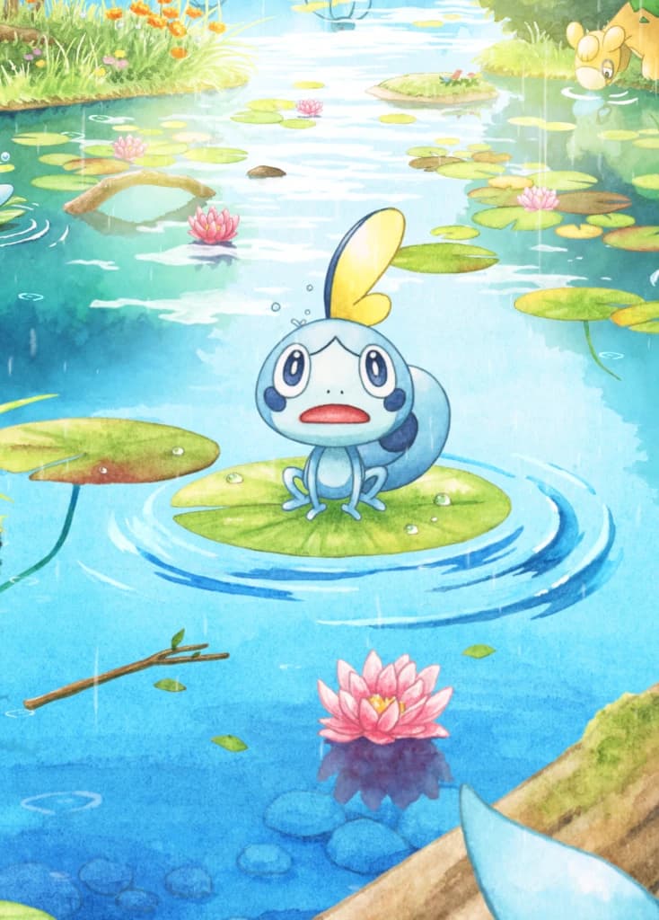 Sobble full art (Pokémon TCG Pocket)