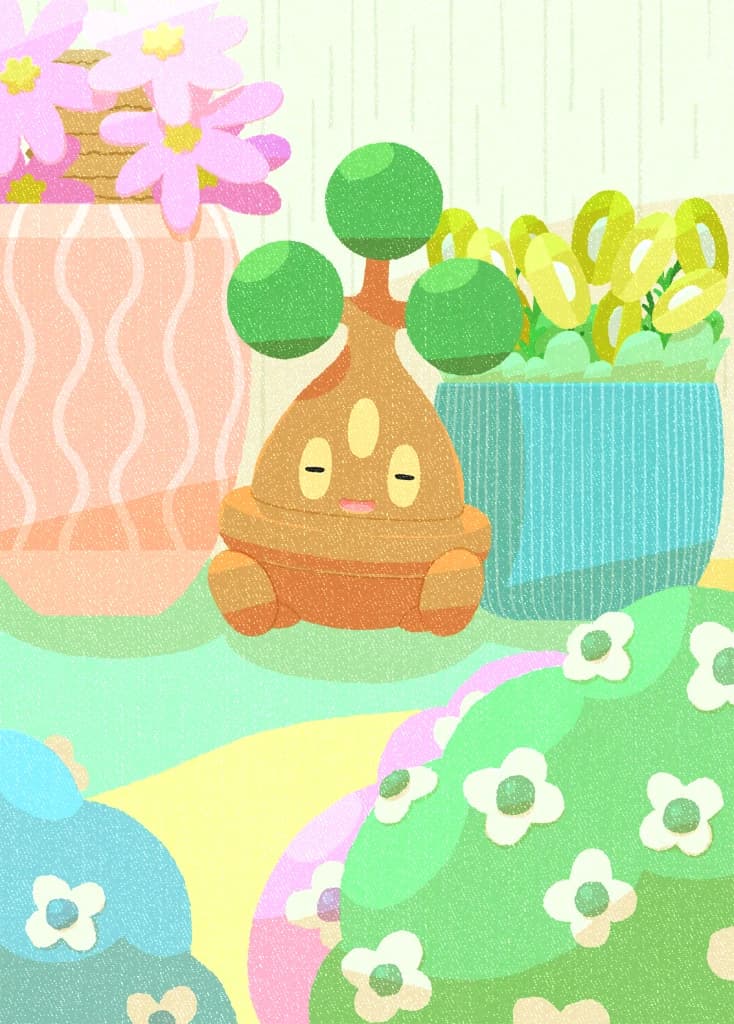 Bonsly full art (Pokémon TCG Pocket)