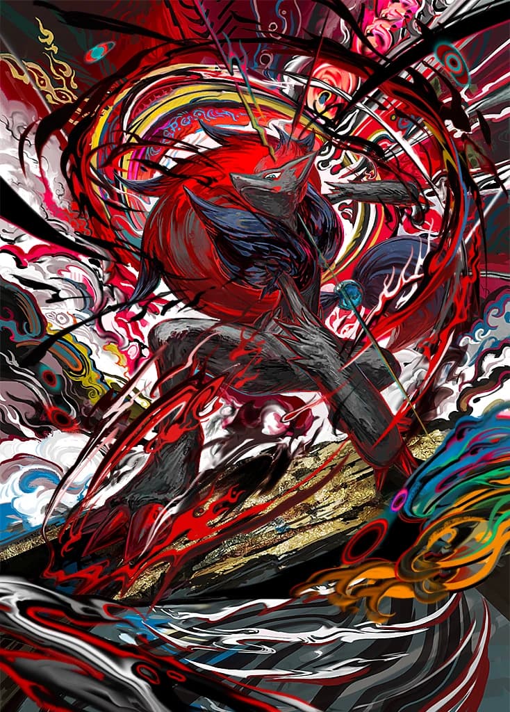 Zoroark ex full art (Pokémon TCG Pocket)