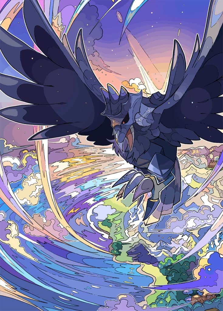 Corviknight ex full art (Pokémon TCG Pocket)