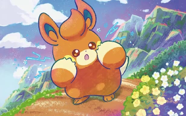 Pawmi full art (Pokémon TCG Pocket)