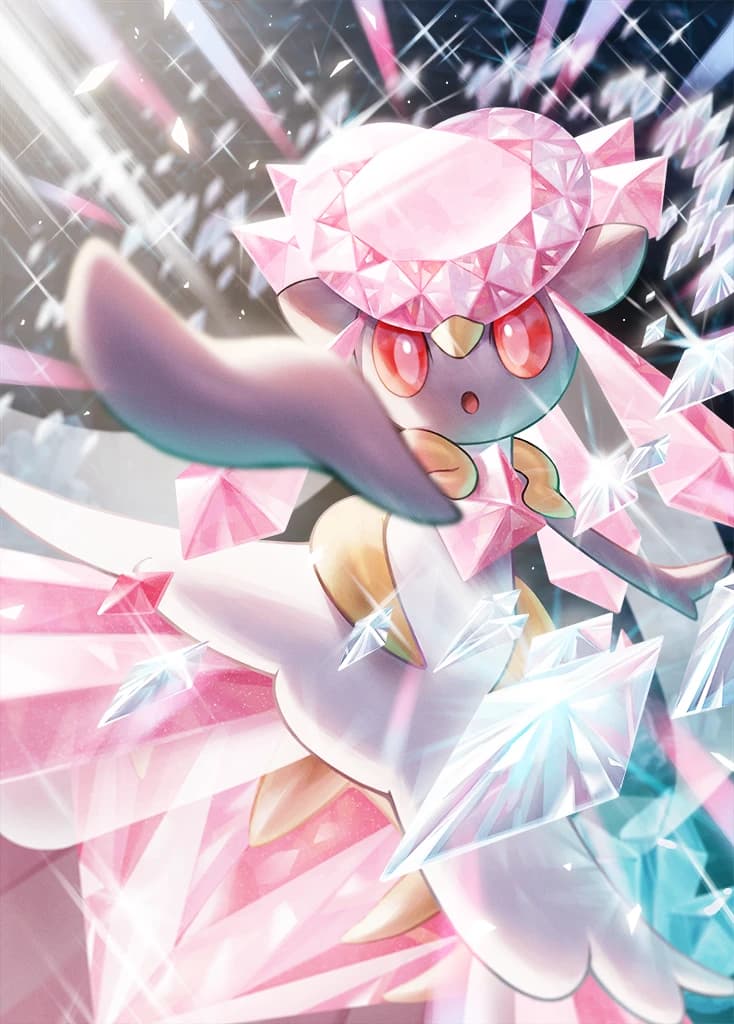 Mega Diancie ex full art (Pokémon TCG Pocket)