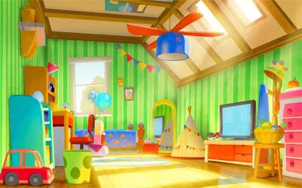 Kid's Room full art (Pokémon TCG Pocket)