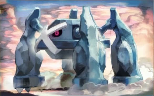 Metagross full art (Pokémon TCG Pocket)
