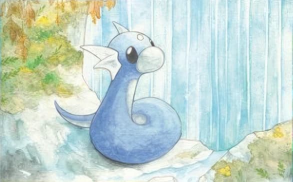 Dratini full art (Pokémon TCG Pocket)
