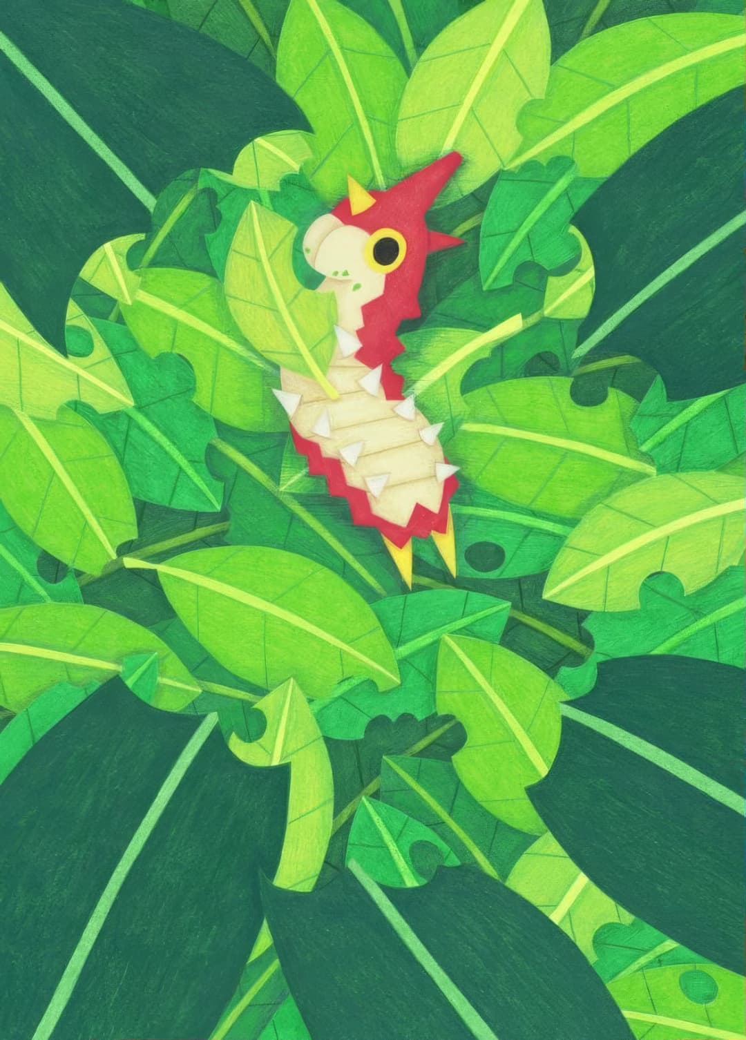 Wurmple full art (Pokémon TCG Pocket)