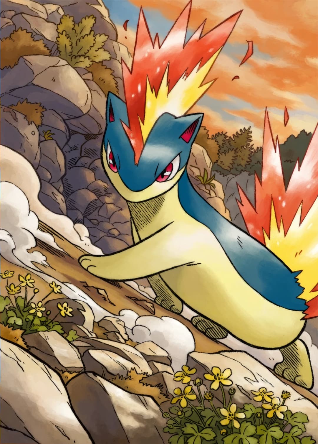 Quilava full art (Pokémon TCG Pocket)