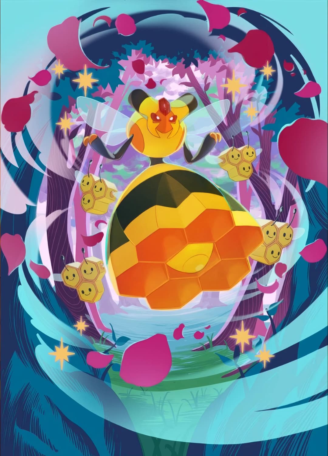 Vespiquen ex full art (Pokémon TCG Pocket)