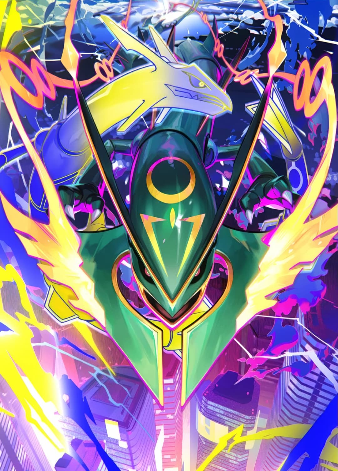 Mega Rayquaza ex full art (Pokémon TCG Pocket)