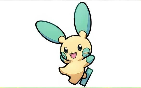 Minun full art (Pokémon TCG Pocket)