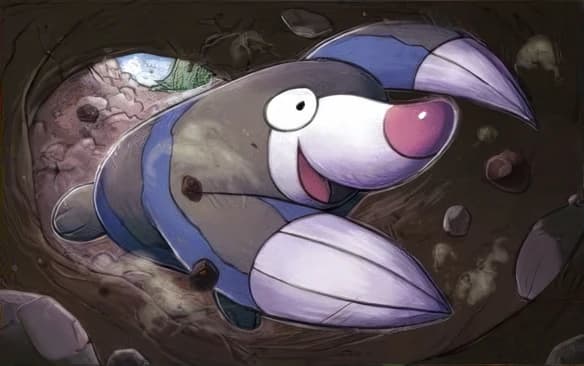 Drilbur full art (Pokémon TCG Pocket)