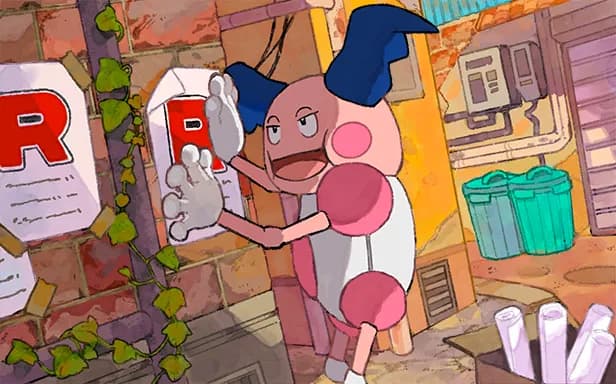 Team Rocket's Mr. Mime full art (Pokémon TCG Pocket)