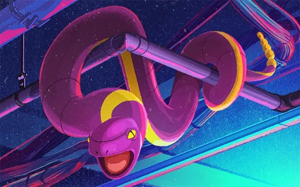 Team Rocket's Ekans full art (Pokémon TCG Pocket)