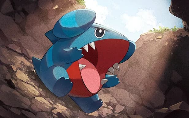 Gible full art (Pokémon TCG Pocket)