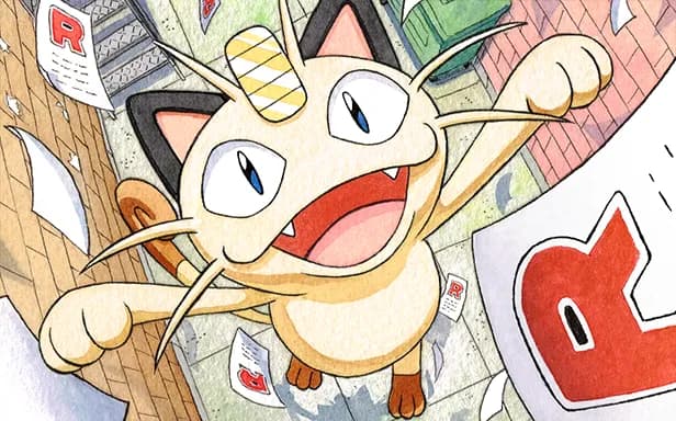 Team Rocket's Meowth full art (Pokémon TCG Pocket)