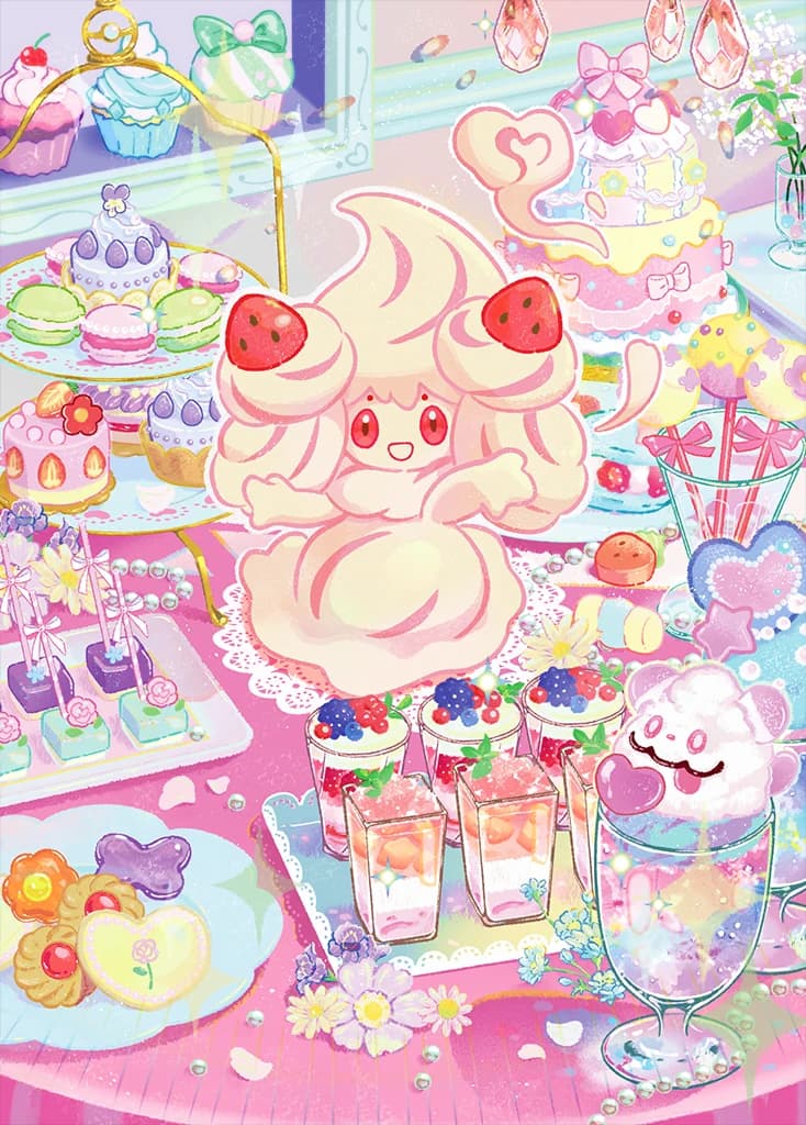 Alcremie full art (Pokémon TCG Pocket)