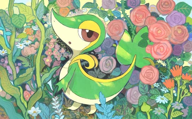 Snivy full art (Pokémon TCG Pocket)